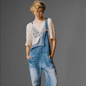BDG Urban Outfitters long denim overalls